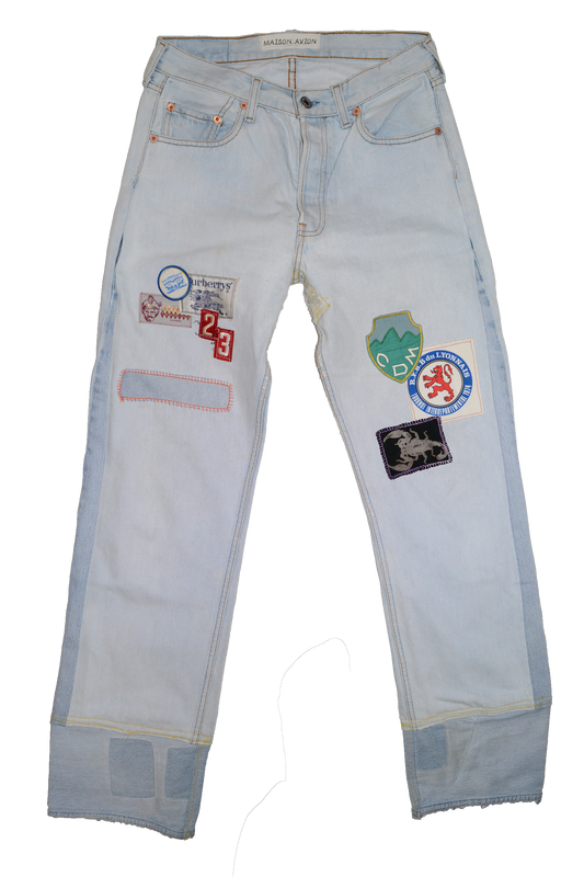 PATCHWORK SCOUT DENIM PANT W29L30